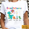 Personalized Grandmasaurus Colorful  Flower T Shirt - Hoodie - Sweatshirt AG246 58O53 1