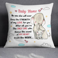 Personalized The Sound Of Elephant Mother Pillow FB241 73O34 (Insert Included) thumb 1