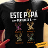 Personalized Hunting Dad Grandpa Papá Spanish T Shirt MY51 81O34 1