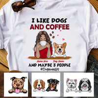 Personalized Dog Mom Life T Shirt JR272 26O60 thumb 1
