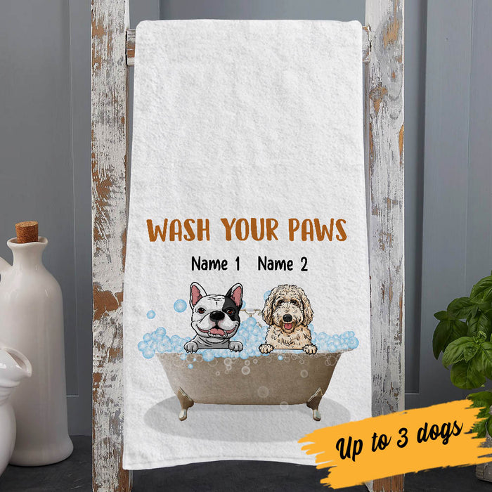 Personalized Dog Bath Towel DB141 81O60 1