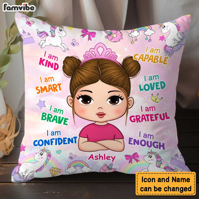 Personalized Gift For Granddaughter I Am Kind Pillow 32028 1