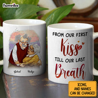 Personalized Couple From Our First Kiss Mug 31140 thumb 1
