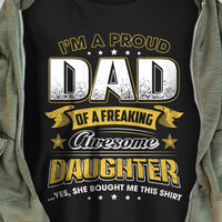 Proud Dad T Shirt  DB221 30O36 thumb 1