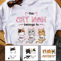 Personalized This Cat Mom T Shirt MR161 30O60 thumb 1
