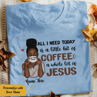 Personalized BWA Coffee Jesus T Shirt AG273 85O58 thumb 1