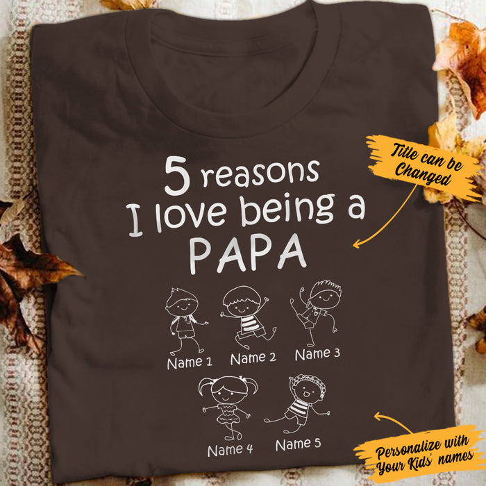 Personalized Grandpa T Shirt MY101 81O34 1