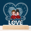 Personalized Couple Love Forever Plaque LED Lamp Night Light 22967 1