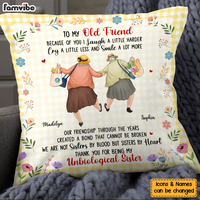 Personalized Gift For Old Friends A Bond That Cannot Be Broken Pillow 30675 thumb 1