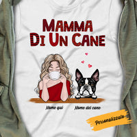 Personalized Dog Mom Cane Italian T Shirt AP171 30O58 thumb 1