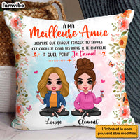 Personalized Gift Friends Sister French Hug This Pillow 30995 thumb 1