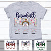 Personalized Baseball Mom Grandma T Shirt MR123 65O57 1