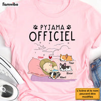 Personalized Gift For Dog Mom French Pyjama Officiel Shirt - Hoodie - Sweatshirt 30446 thumb 1