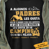 Personalized Dad Camping  Padre Spanish T Shirt AP1413 30O58 1