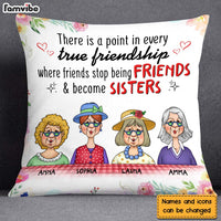 Personalized Gift For Friends Become Sisters Pillow 30774 thumb 1