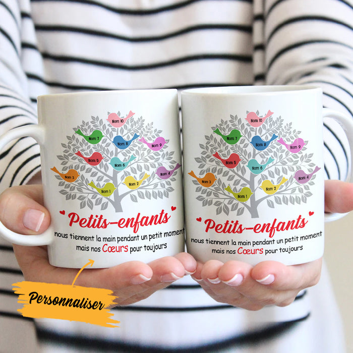 Personalized French Maman Grand-mère Tree Mom Grandma Mug AP156 65O36 1