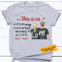 Personalized This Is Us Couple T Shirt DB73 30O58 thumb 1