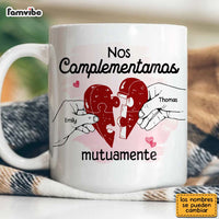 Personalized Couple Gift Spanish Nos Complementamos Mutuamente Mug 31022 thumb 1