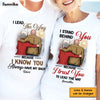 Personalized Gifts For Couple Lead The Way Couple T Shirt 31462 1