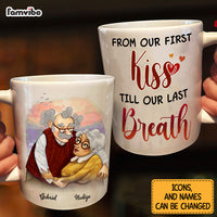 Personalized Couple From Our First Kiss Mug 31140 thumb 1
