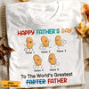 Personalized Grandpa Dad Happy Father's Day T Shirt MY52 87O47 1