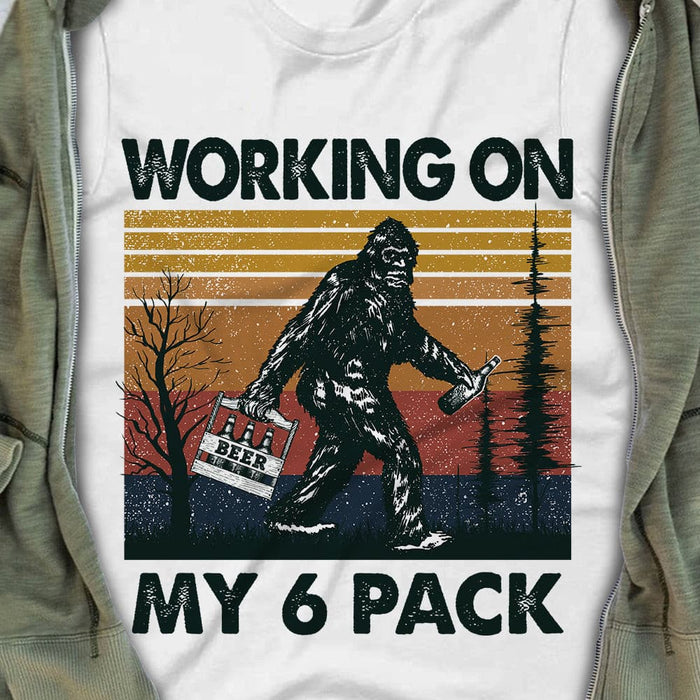 Bigfoot Beer Funny White T Shirt JN123 85O61 1