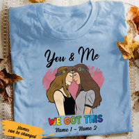 Personalized We Got This LGBT Lesbian Love T Shirt SB151 85O36 thumb 1