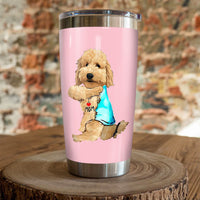 Goldendoodle Dog Mama Doodle Steel Tumbler NB277 81O36 thumb 1