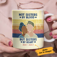 Personalized BWA Friends Sisters By Heart Mug AG32 95O57 thumb 1