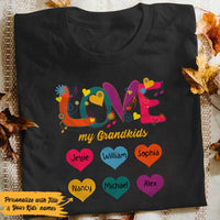Personalized Grandma Mom T Shirt JN172 85O53 thumb 1