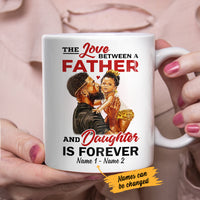Personalized BWA Dad And Daughter Love Mug AG173 81O47 thumb 1