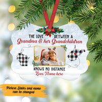 Personalized Grandma Long Distance MDF Benelux Ornament NB121 87O47 thumb 1