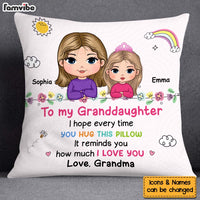 Personalized Gift For Granddaughter Hug This Pillow 30390 thumb 1