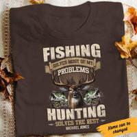 Personalized Fishing And Hunting T Shirt JN121 81O34 thumb 1