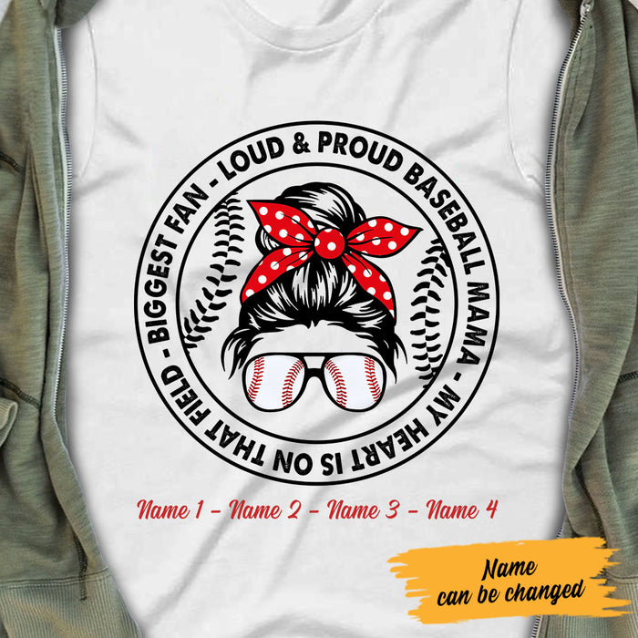 Personalized Softball Baseball Mom Grandma T Shirt AP916 30O60 1