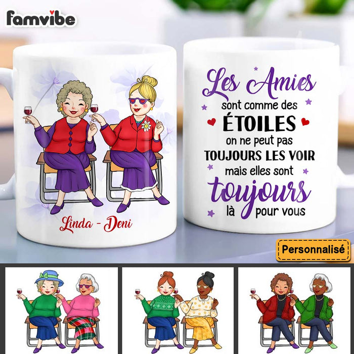 Personalized Gift Friends Are Like Stars Mug 30320 1