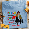 Personalized Autism Mom BWA Taught Me T Shirt AG41 65O36 1
