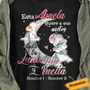 Personalized Elephant Mom Grandma Spanish Mamá Abuela T Shirt AP263 95O34 1