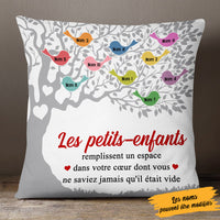 Personalized French Maman Grand-mère Family Tree Mom Grandma Pillow MR293 65O53 (Insert Included) thumb 1