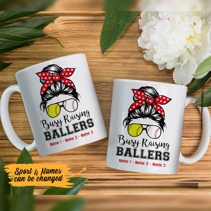 Personalized Mom Grandma Softball Baseball Mug AP91 87O53 1