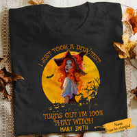 Personalized Halloween I Am That Witch T Shirt JL155 65O65 thumb 1