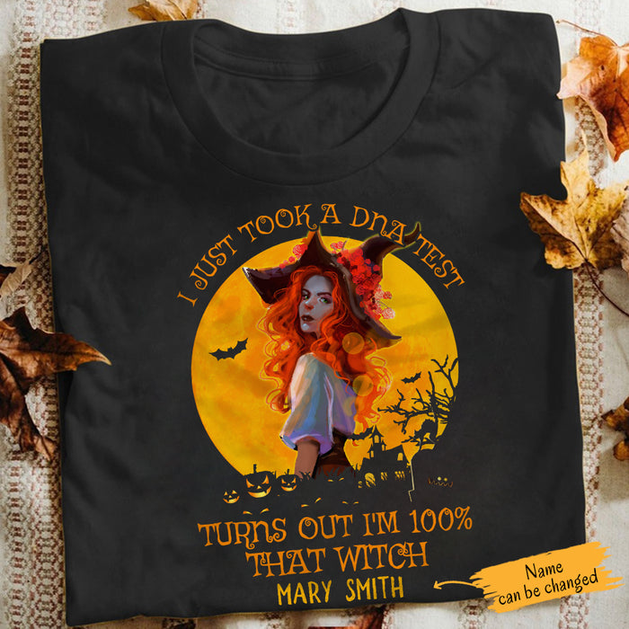 Personalized Halloween I Am That Witch T Shirt JL155 65O65 1