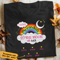 Personalized Grandma Love To The Moon T Shirt JN161 95O53 thumb 1