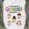 Personalized Awesome Mom Grandma T Shirt JL73 95O47 1