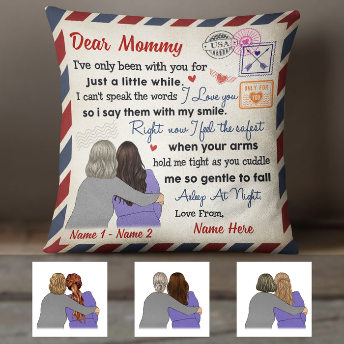 Personalized Mother Daughter Pillow FB21 73O57 (Insert Included) 1