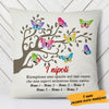 Personalized Italian Mamma Nonna Butterfly Tree Mom Grandma Pillow AP84 65O58 (Insert Included) 1