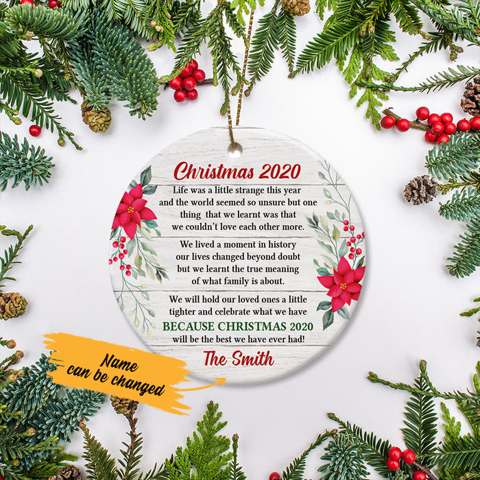Personalized Christmas 2022  Ornament SB55 81O47 1