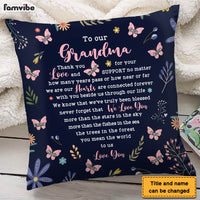 Personalized To My Grandma Never Forget That I Love You Pillow 30665 thumb 1