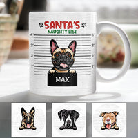 Personalized Santa Naughty List Christmas Mug OB144 85O53 thumb 1