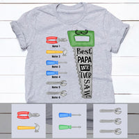 Personalized Dad Grandpa T Shirt MY151 26O53 thumb 1